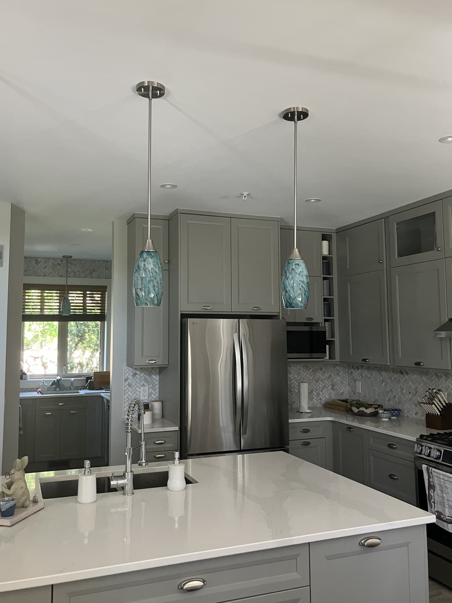 Open kitchen view