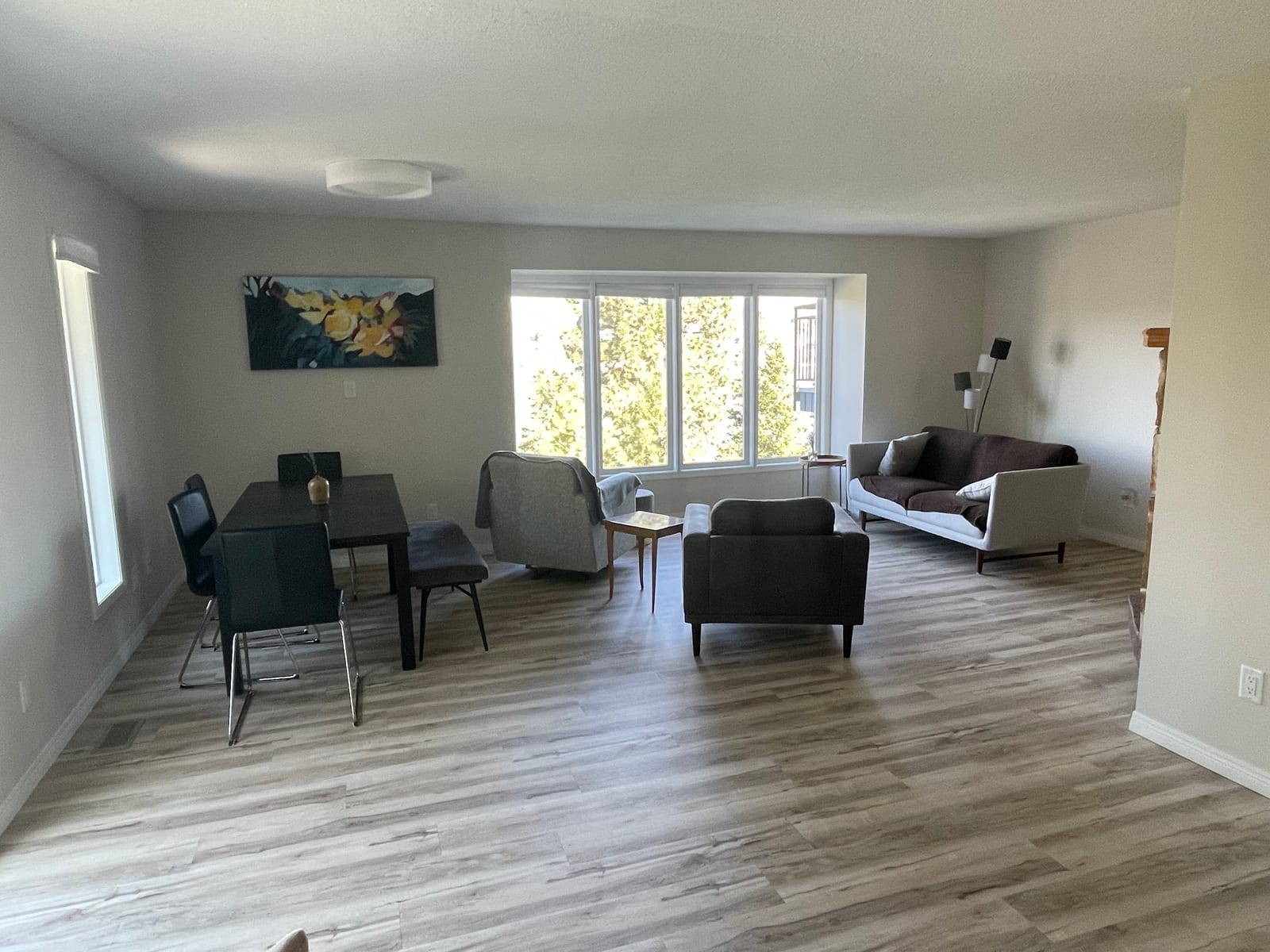 After Main Floor Living & Dining